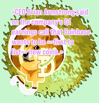 Coinbase list dogecoin